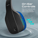 Promate Terra High Sonic Performance Wireless Headphones (Blue) - DataBlitz
