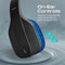 Promate Terra High Sonic Performance Wireless Headphones (Blue) - DataBlitz