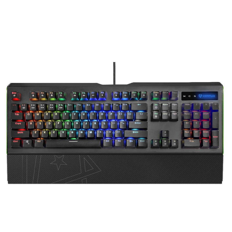Vertux Toucan Pro-Gamer Mechanical Wired Gaming Keyboard (Blue Mechanical Key) - DataBlitz