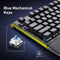 Vertux Toucan Pro-Gamer Mechanical Wired Gaming Keyboard (Blue Mechanical Key) - DataBlitz