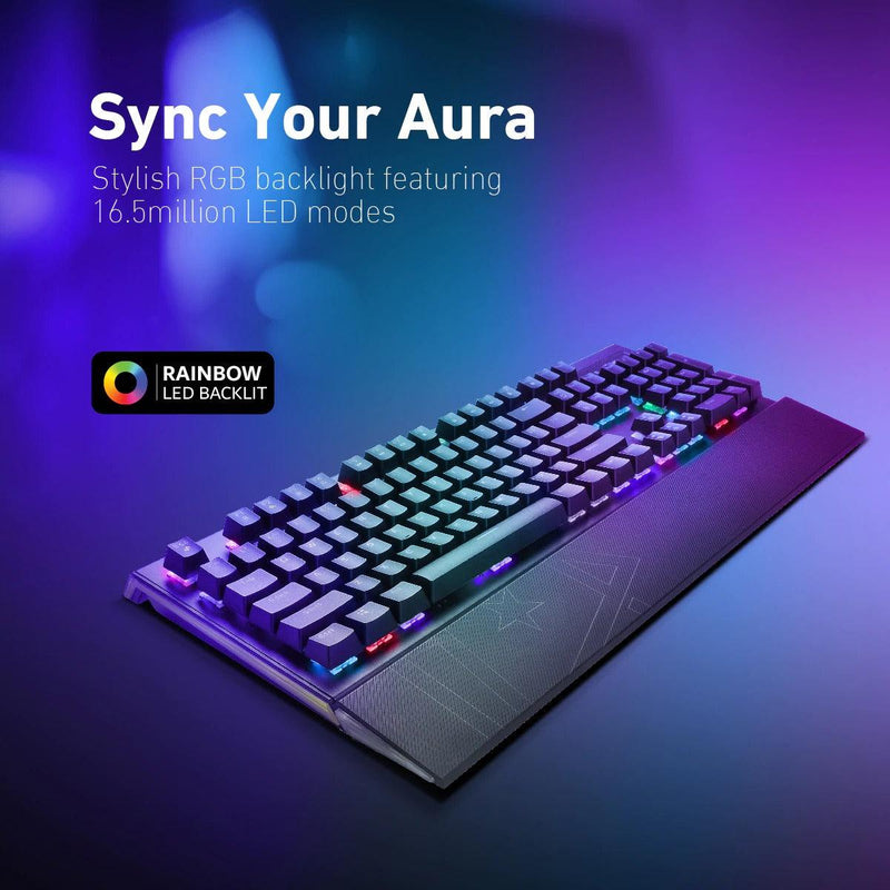 Vertux Toucan Pro-Gamer Mechanical Wired Gaming Keyboard (Blue Mechanical Key) - DataBlitz