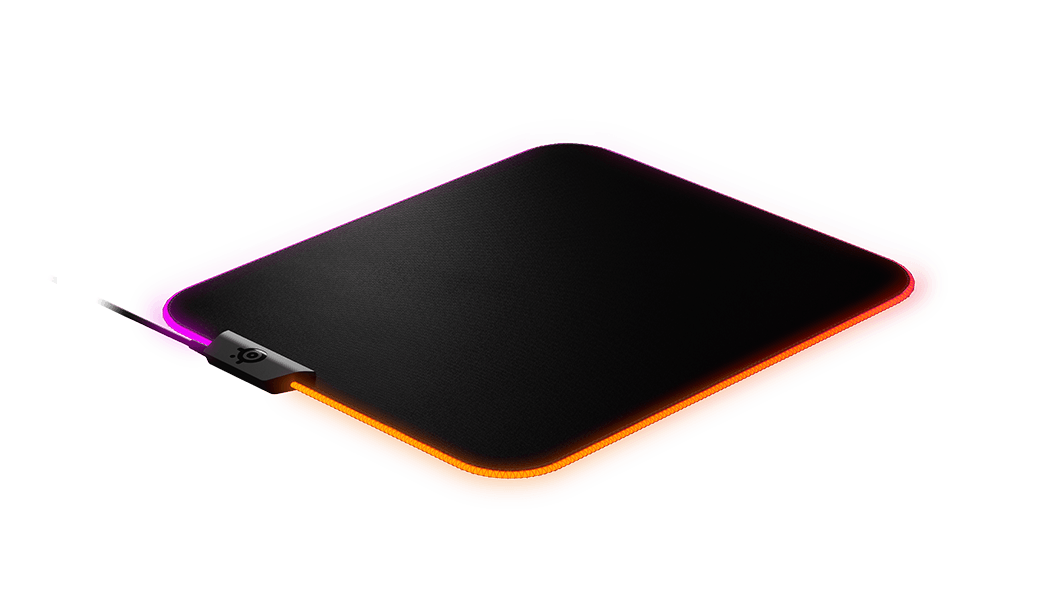 STEELSERIES QCK PRISM CLOTH RGB GAMING MOUSEPAD (M) (PN63825) - DataBlitz