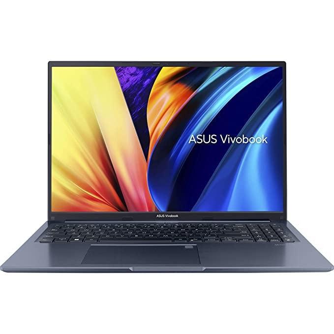 ASUS Vivobook 16X M1603QA-MB230WS Laptop (Quiet Blue) | 16" WUXGA (1920 x 1200) | Ryzen 5 5600H | 8GB RAM | 512 GB SSD | AMD Radeon Vega 7 Graphics | Windows 11 Home | MS Office Home & Student 2021 | ASUS BP1504 Casual Backpack - DataBlitz