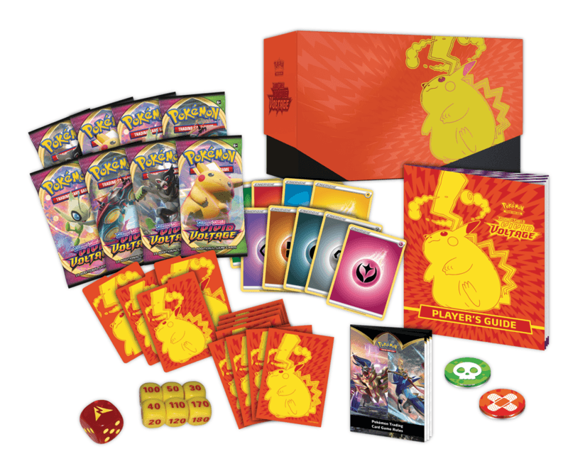 POKEMON TRADING CARD GAME SS4 SWORD & SHIELD VIVID VOLTAGE ELITE TRAINER BOX - DataBlitz