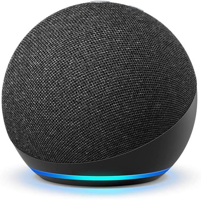AMAZON ALL-NEW ECHO DOT 4TH GEN SMART SPEAKER WITH ALEXA (CHARCOAL) - DataBlitz