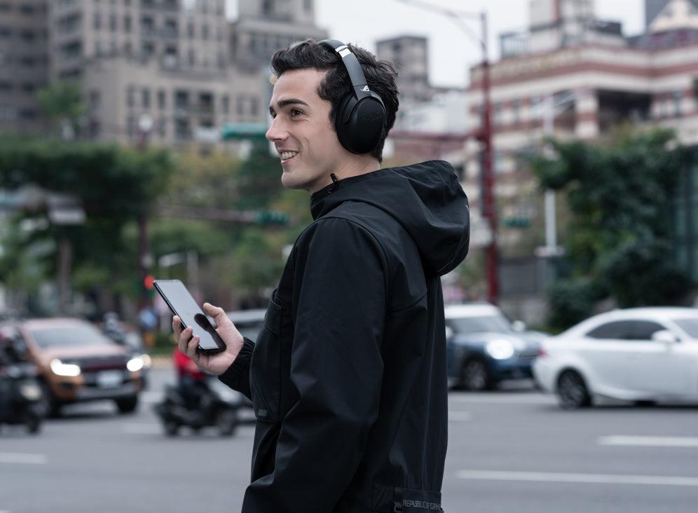 ASUS ROG STRIX GO BT WIRELESS GAMING HEADSET - DataBlitz