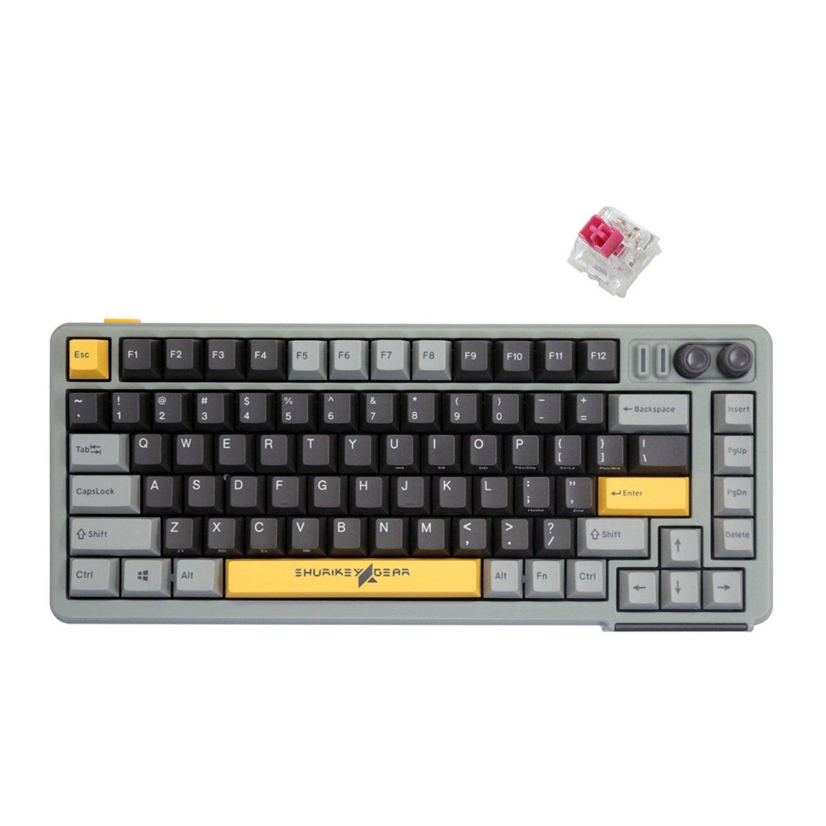 SHURIKEY SZB81 Saizo 001 Mechanical Keyboard (Varmilo EC Rose V2) (S03A001B002C1D01E007) - DataBlitz