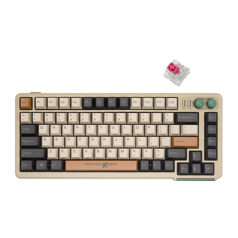 SHURIKEY SZB81 Saizo 002 Mechanical Keyboard (Varmilo EC Rose V2) (S03A002B002C1D01E008) - DataBlitz