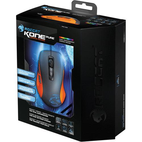 ROCCAT KONE PURE CORE PERFORMANCE GAMING MOUSE INFERNO ORANGE - DataBlitz