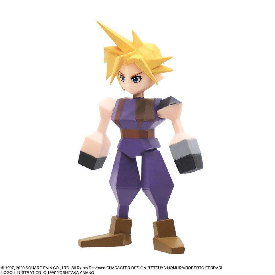 Final Fantasy VII Polygon Figure Blind Box* (One Random Figurine) - DataBlitz