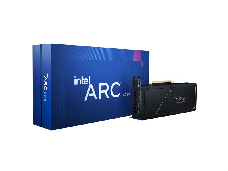 Intel Arc A750 Limited Edition 8GB PCIE 4.0 Graphics Card (21P02J00BA)