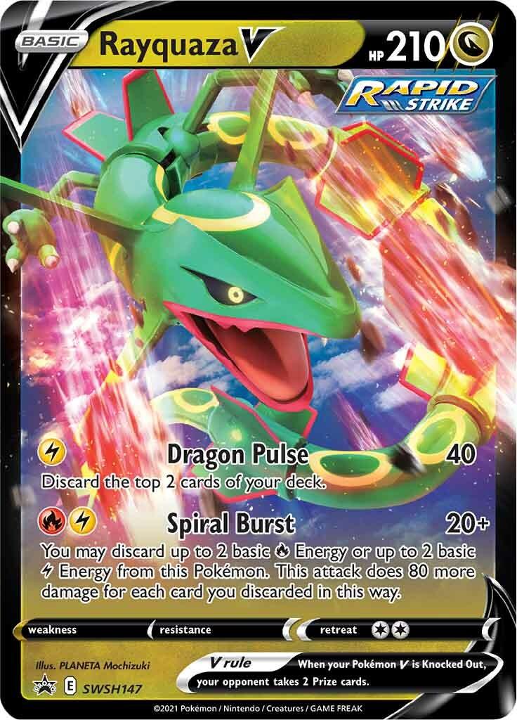 POKEMON TRADING CARD GAME RAYQUAZA V BATTLE DECK (290-80909) - DataBlitz