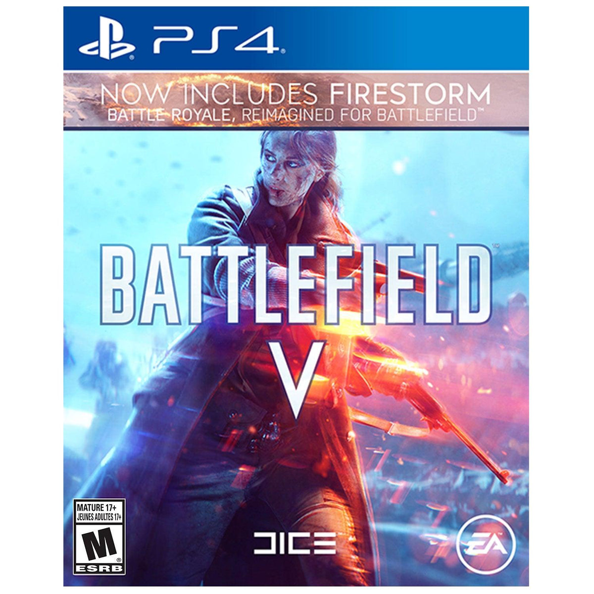 PS4 Battlefield V (Includes Firestorm Battle Royale, Reimagined For Battlefield) All (ENG/FR) - DataBlitz