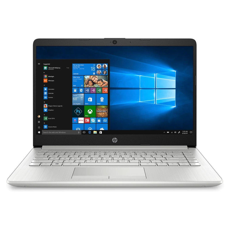 HP 14S-CF2538TU LATOP (NATURAL SILVER) | 14” UHD | i3-10110U | 4 GB DDR4 | 512 GB SSD | UHD GRAPHICS | WIN11 + MS OFFICE HOME & STUDENT HP 15.6" VALUE BACKPACK - DataBlitz