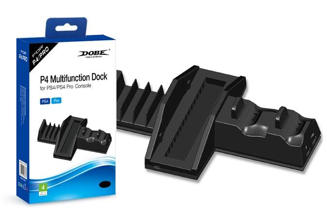 DOBE PS4 MULTIFUNCTIONAL DOCK FOR PS4/ PS4 PRO CONSOLE (TP4-837) - DataBlitz