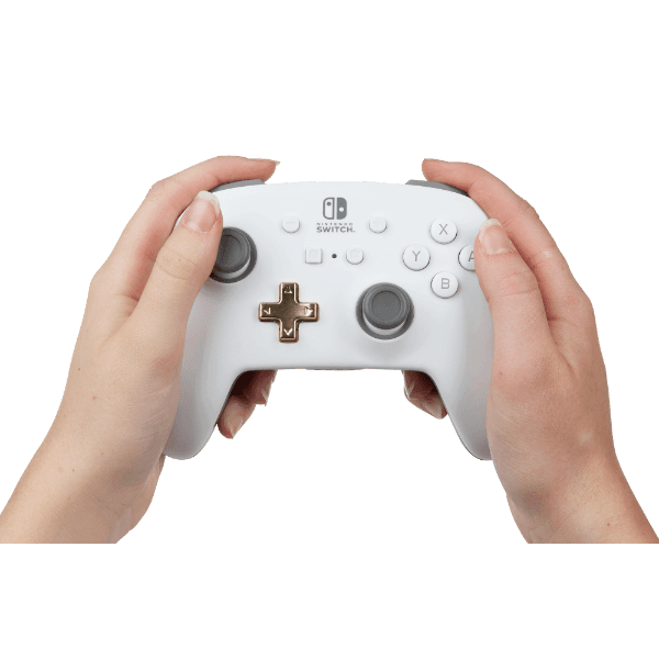 POWER A NSW ENHANCED WIRELESS CONTROLLER (WHITE) FOR N-SWITCH / SWITCH LITE - DataBlitz