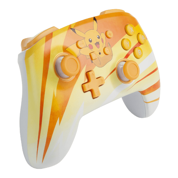 Pikachu Retro Pikachu Switch Controller Wireless POWER A NSW