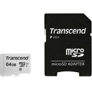 Transcend 64GB UHS-I MICROSD 300S W/Adapter - DataBlitz