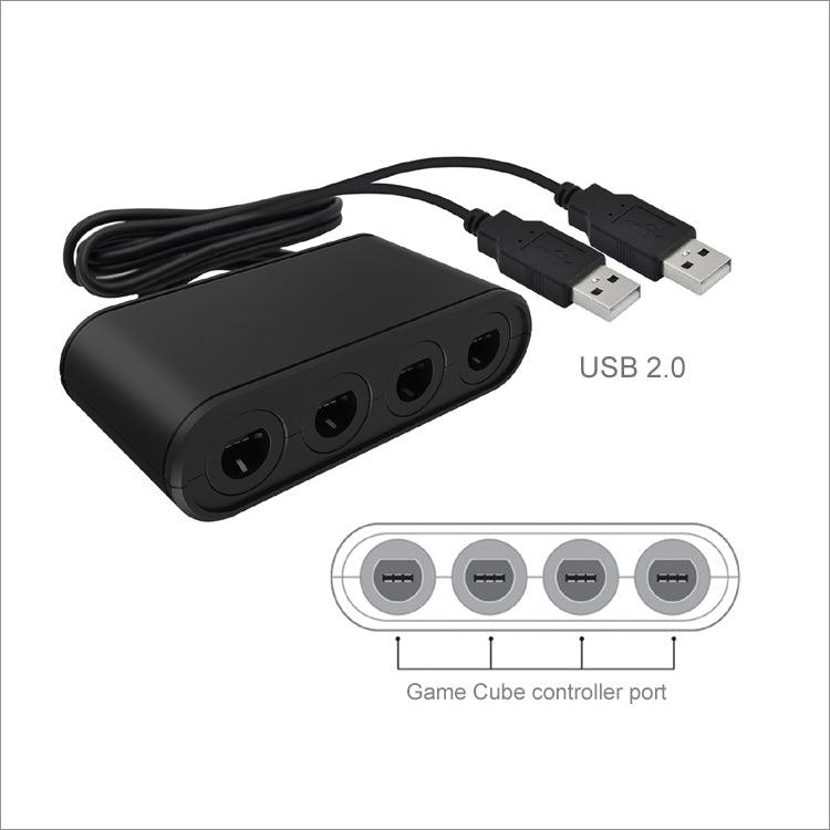 DOBE NSW 3 IN 1 GC CONTROLLER ADAPTER FOR N-SWITCH/WIIU/PC (TNS-1894) - DataBlitz