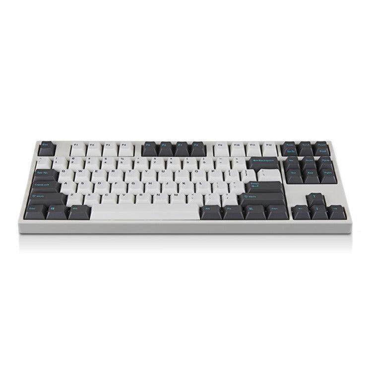 LEOPOLD 87-KEYS MECHANICAL KEYBOARD TWO-TONE WHITE/GRAY KEYCAP (SILVER SWITCH) (FC750RV/EWDPD) - DataBlitz