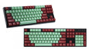 TAIHAO DOUBLE SHOT ABS-CUBIC KEYCAPS SET FOR CHERRY MX SWITCH (111-KEYS) (JUKE BOX MINT/RED) (T01JB202) - DataBlitz