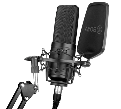 BOYA BY-M1000 Large Diaphragm Condenser Microphone - DataBlitz