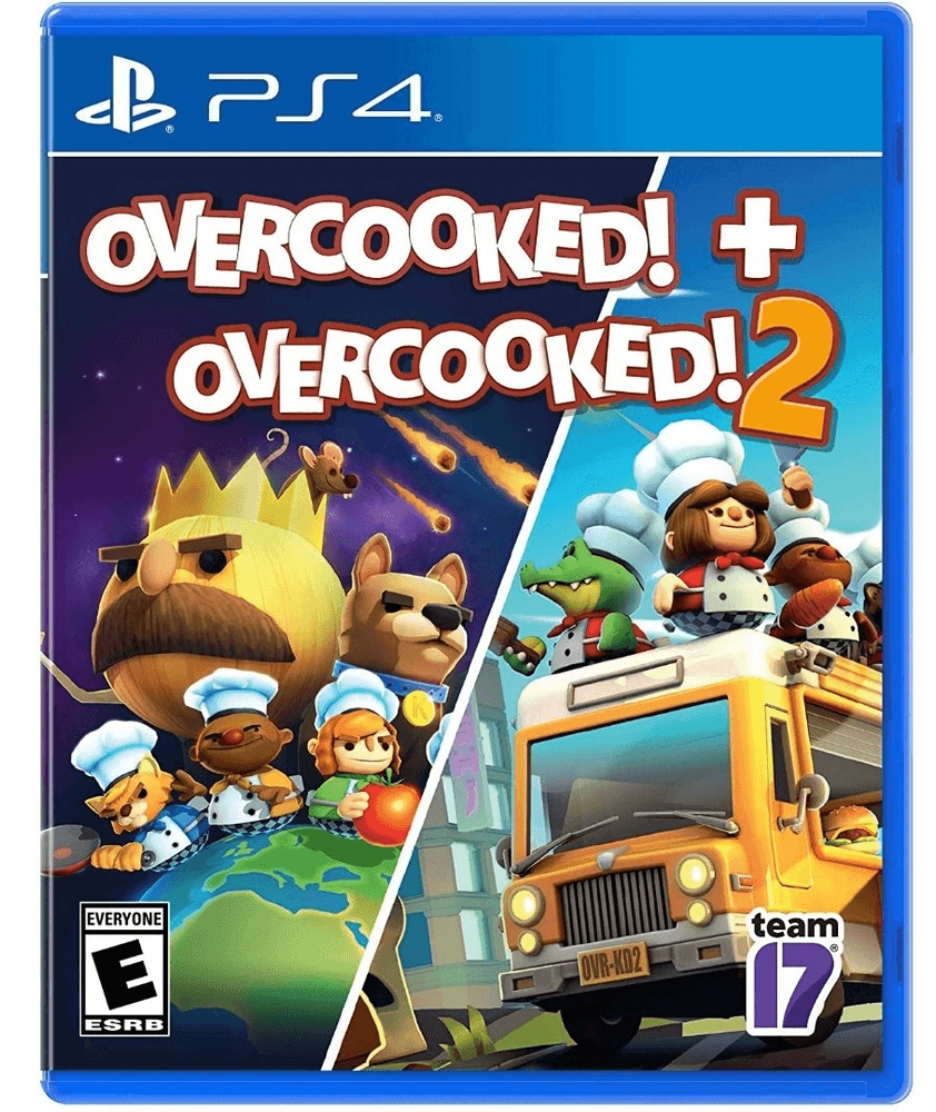 PS4 OVERCOOKED! + OVERCOOKED! 2 ALL - DataBlitz