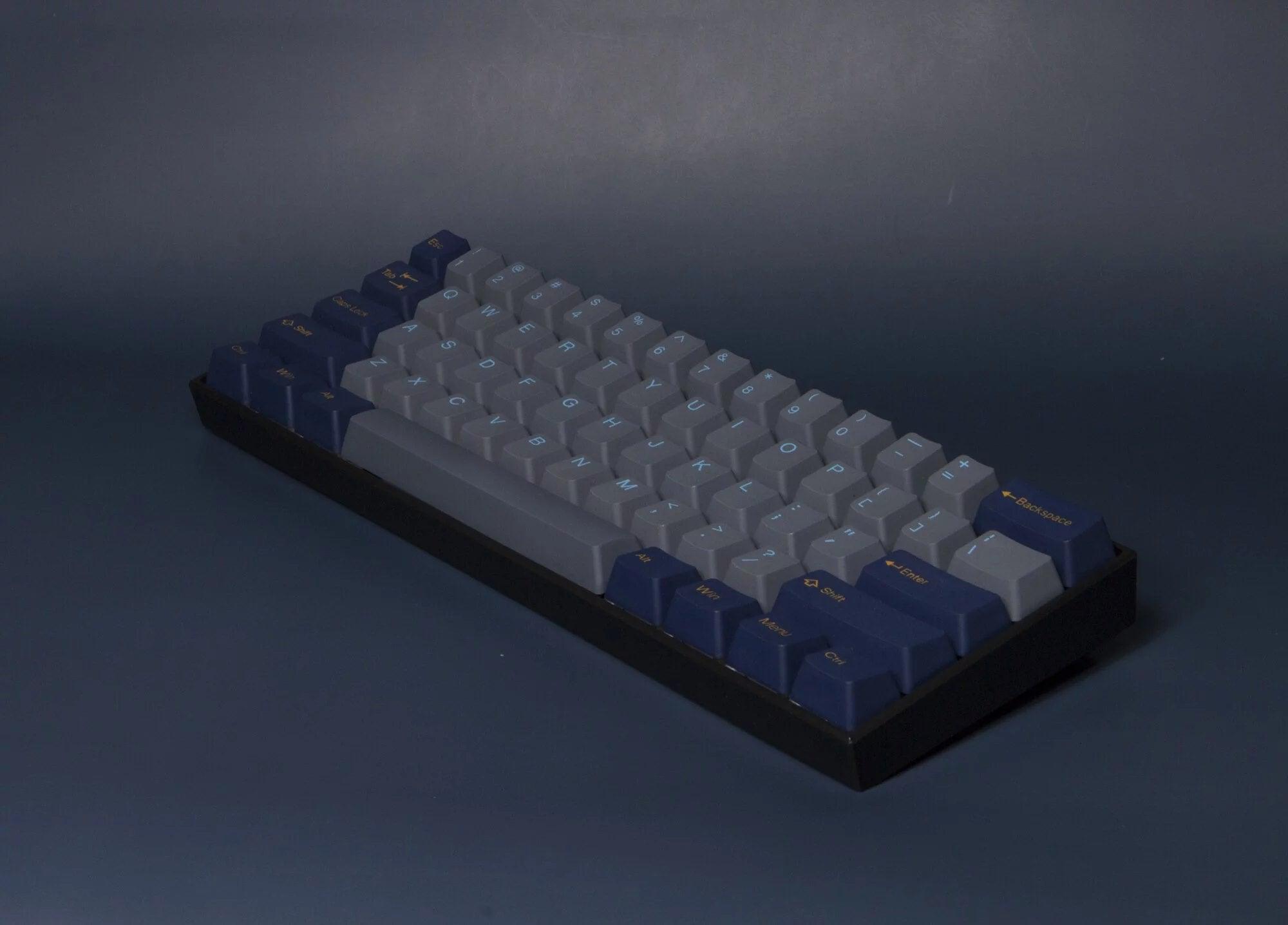 TAIHAO DOUBLE SHOT PBT KEYCAPS SET FOR CHERRY MX SWITCH (119-KEYS) (DARK TUNNEL) (C02GB201) - DataBlitz