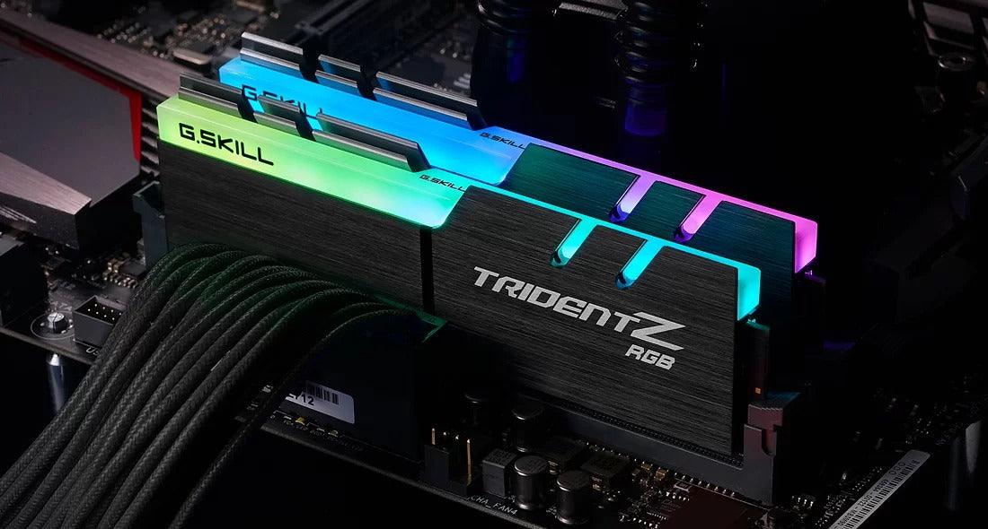 G.Skill Trident Z RGB 16GB (8GBX2) DDR4 4000MHZ Memory (F4-4000C18D-16GTZRB) - DataBlitz