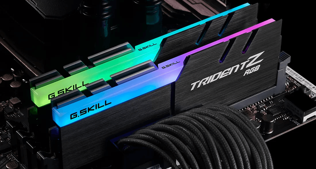 G.SKILL Trident Z RGB 16GB DDR4 3600MHZ Memory (F4-3600C18D-16GTZR) - DataBlitz