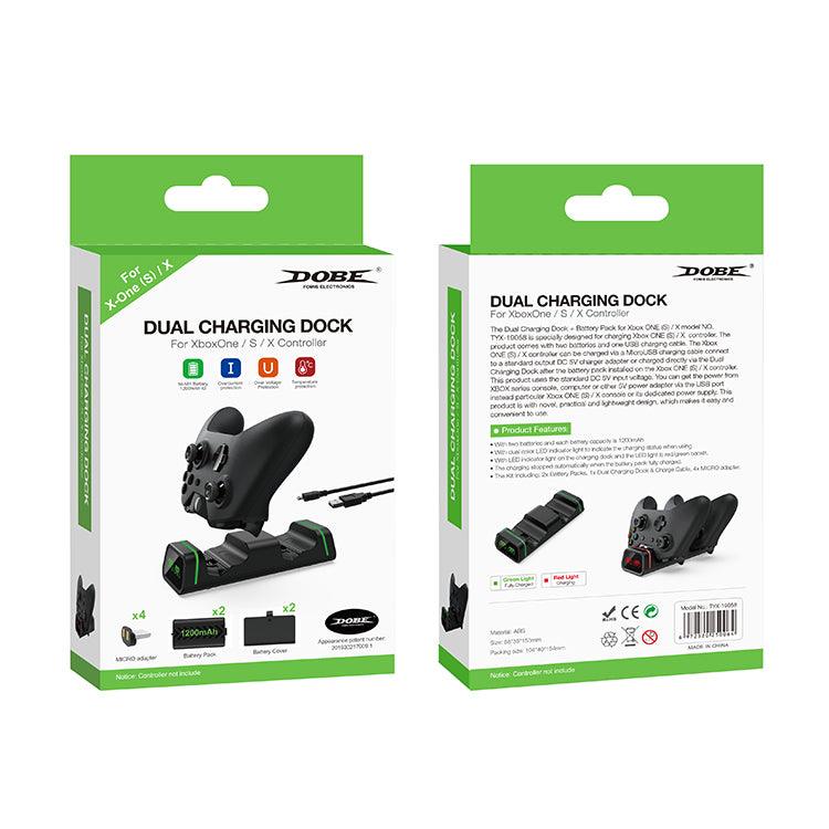 DOBE XBOX ONE DUAL CHARGING DOCK FOR XB1/ S / X CONTROLLER (TYX-19058) - DataBlitz