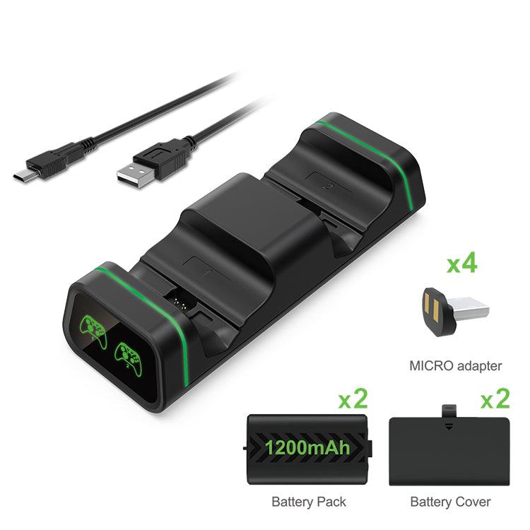 DOBE XBOX ONE DUAL CHARGING DOCK FOR XB1/ S / X CONTROLLER (TYX-19058) - DataBlitz