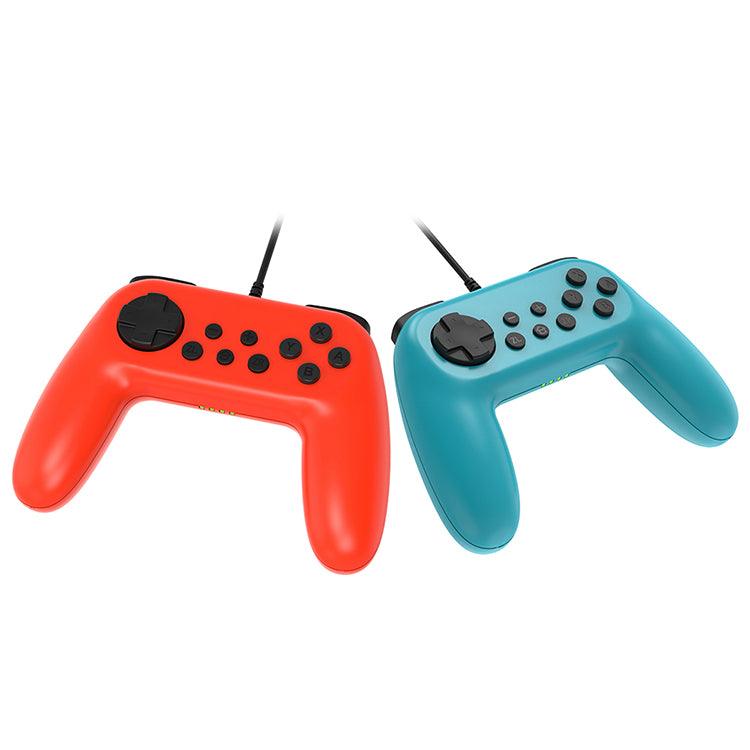 Nobe Switch DOBE NSW Wired Controller For N-Switch 1.8 Line Length Neon Red/Neon ...