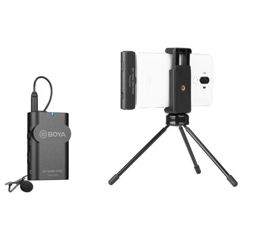 BOYA BY-WM4 PRO-K5 2.4GHZ WIRELESS MICROPHONE SYSTEM FOR ANDROID AND OTHER TYPE-C DEVICES - DataBlitz