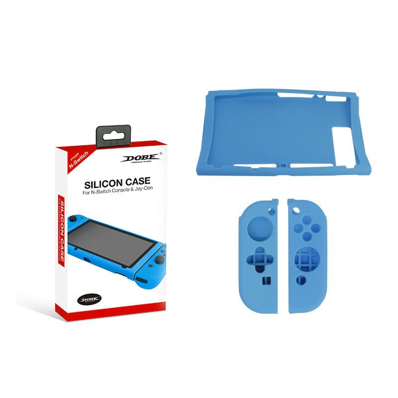 DOBE NSW SILICON CASE CONSOLE & JOY-CON BLUE (TNS-1707) - DataBlitz