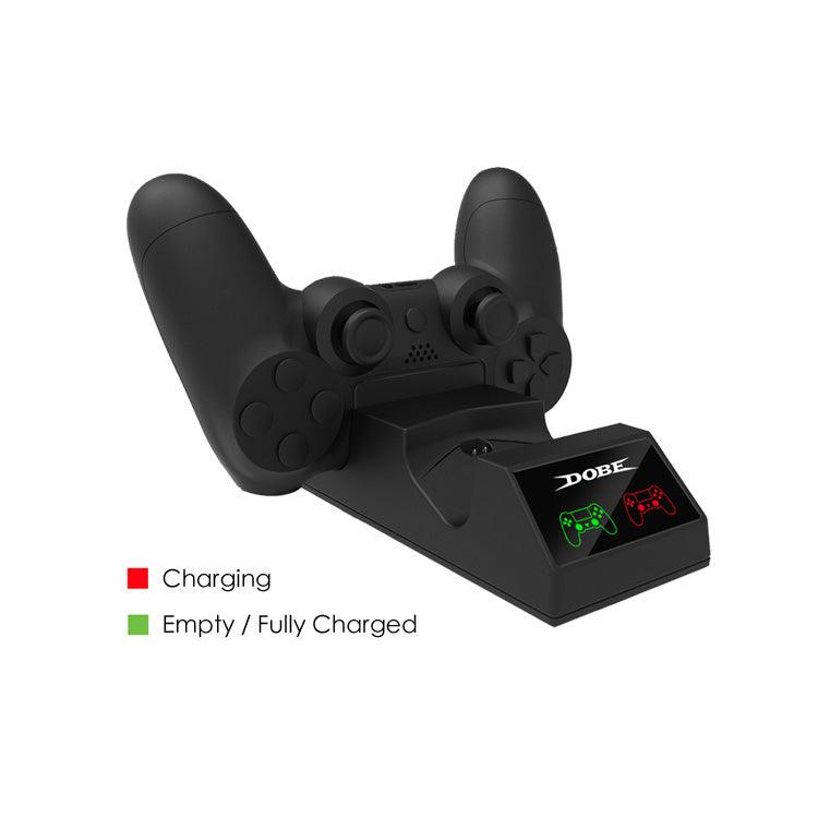 DOBE PS4 DUAL CHARGING DOCK FOR P4 WIRELESS CONTROLLER (PS4/SLIM/PRO) TP4-1822 - DataBlitz