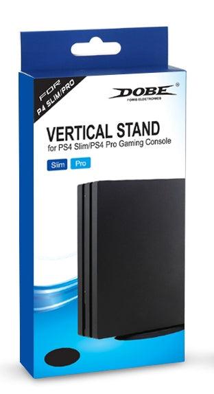 DOBE PS4 VERTICAL STAND FOR PS4 SLIM/PS4 PRO GAMING CONSOLE TP4-885 (BLK) - DataBlitz