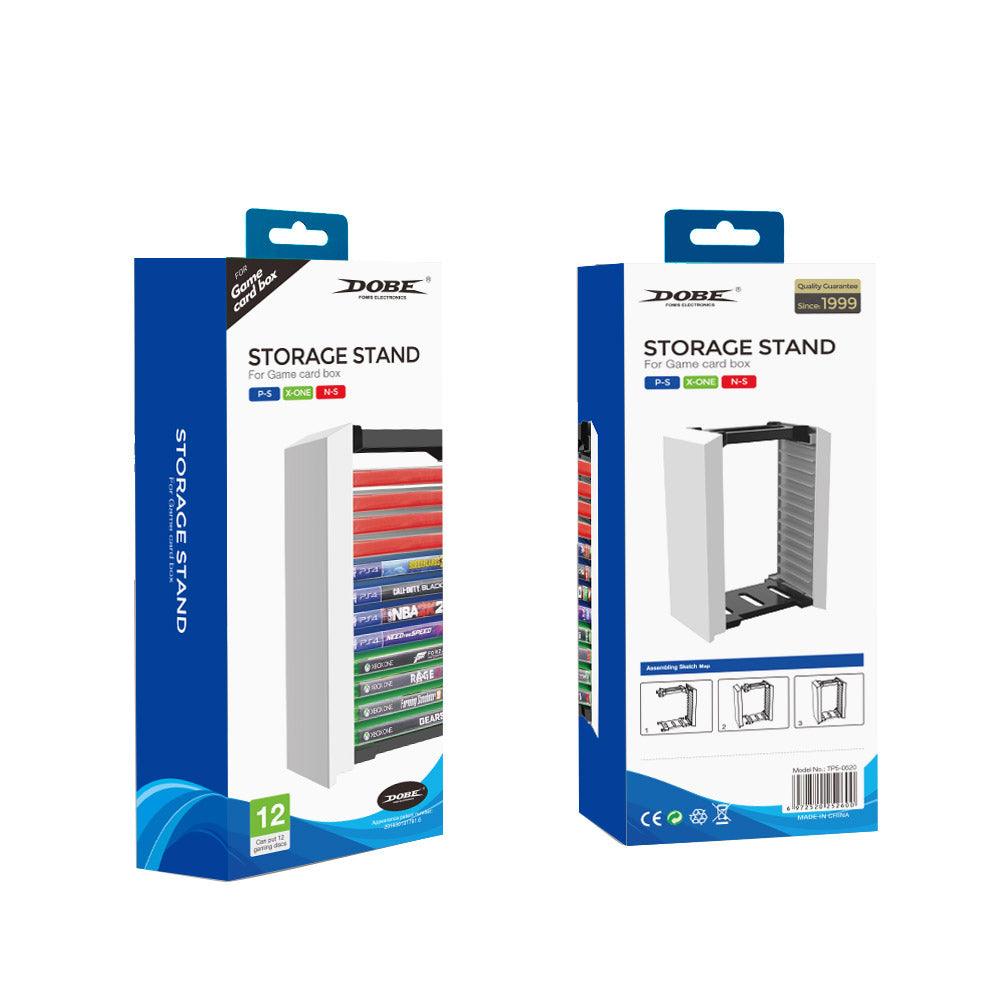 DOBE PS5 GAME CARD BOX STORAGE STAND (12-DISC) FOR PS/XBOXONE/N-SWITCH (TP5-0520) - DataBlitz