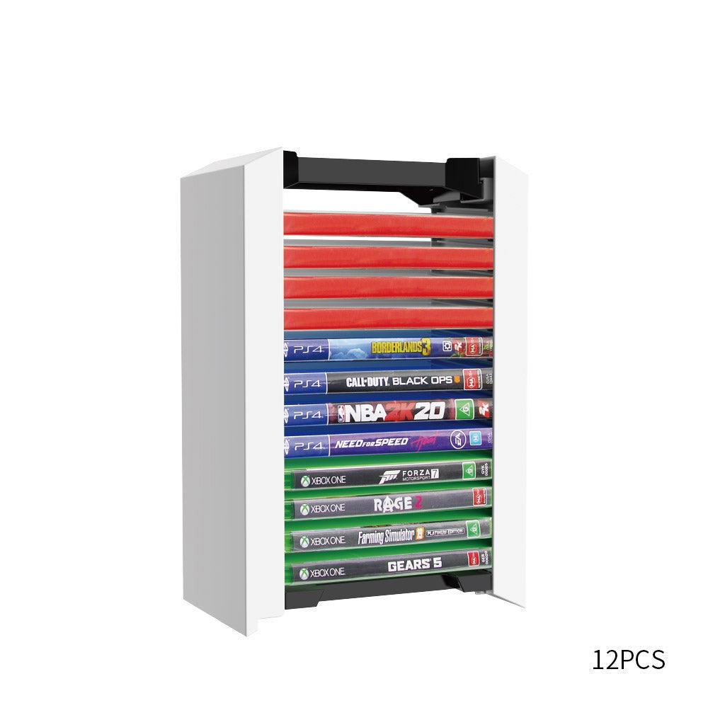 DOBE PS5 GAME CARD BOX STORAGE STAND (12-DISC) FOR PS/XBOXONE/N-SWITCH (TP5-0520) - DataBlitz