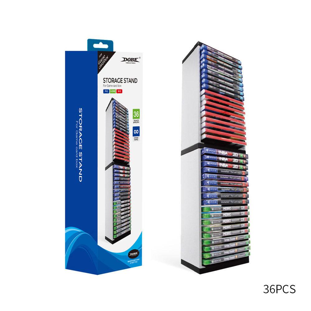 DOBE PS5 GAME CARD BOX STORAGE STAND (36-DISC) FOR PS/XBOXONE/N-SWITCH (TP5-0519) - DataBlitz