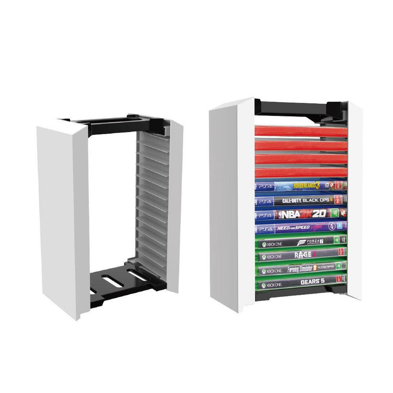 DOBE PS5 GAME CARD BOX STORAGE STAND (12-DISC) FOR PS/XBOXONE/N-SWITCH (TP5-0520) - DataBlitz
