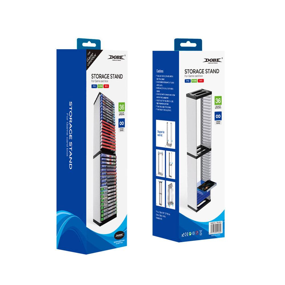 DOBE PS5 GAME CARD BOX STORAGE STAND (36-DISC) FOR PS/XBOXONE/N-SWITCH (TP5-0519) - DataBlitz