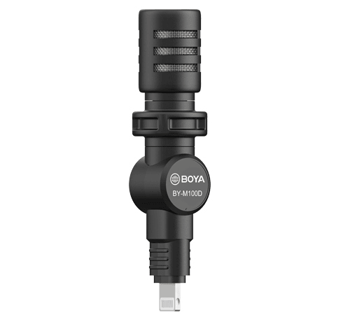 BOYA BY-M100D Mininature Condenser Microphone For Iphone/Ipad/Ipod - DataBlitz
