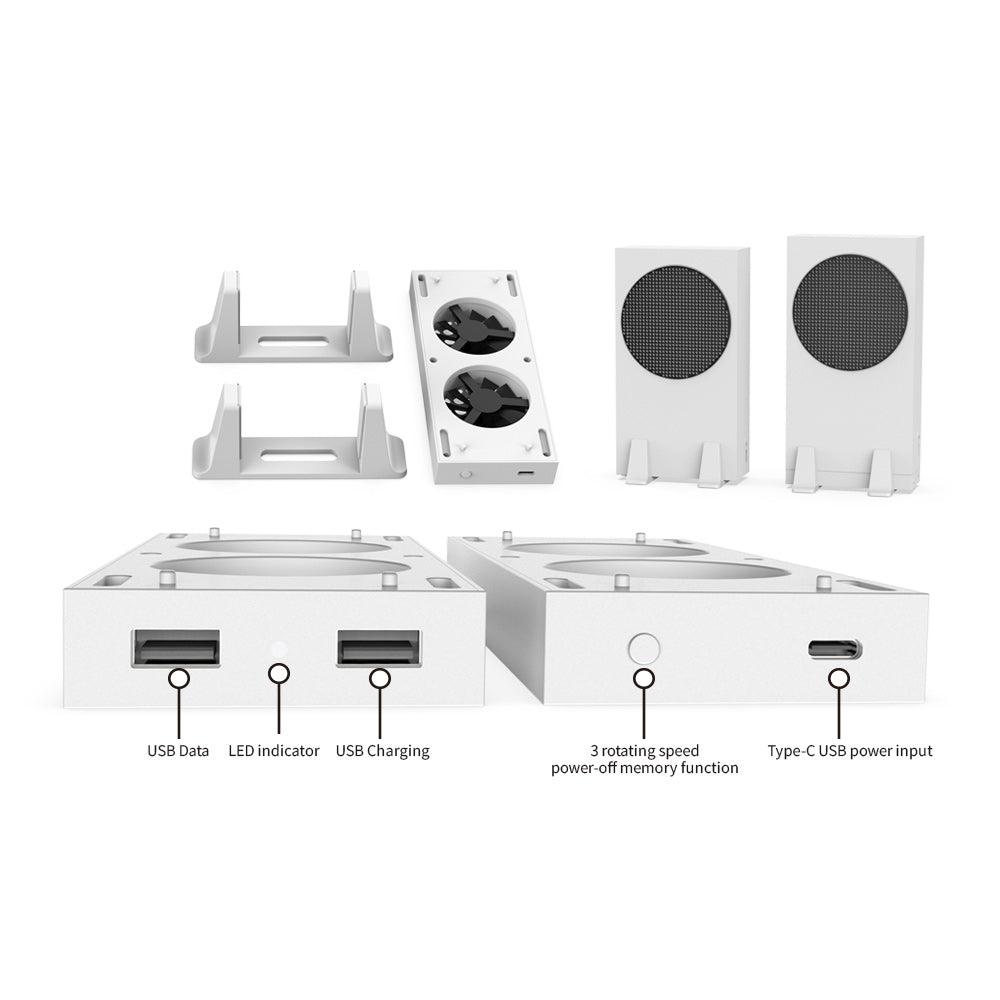 DOBE XBOX SERIES S COOLING VERTICAL STAND FOR X-SERIES S (TYX-0658) - DataBlitz