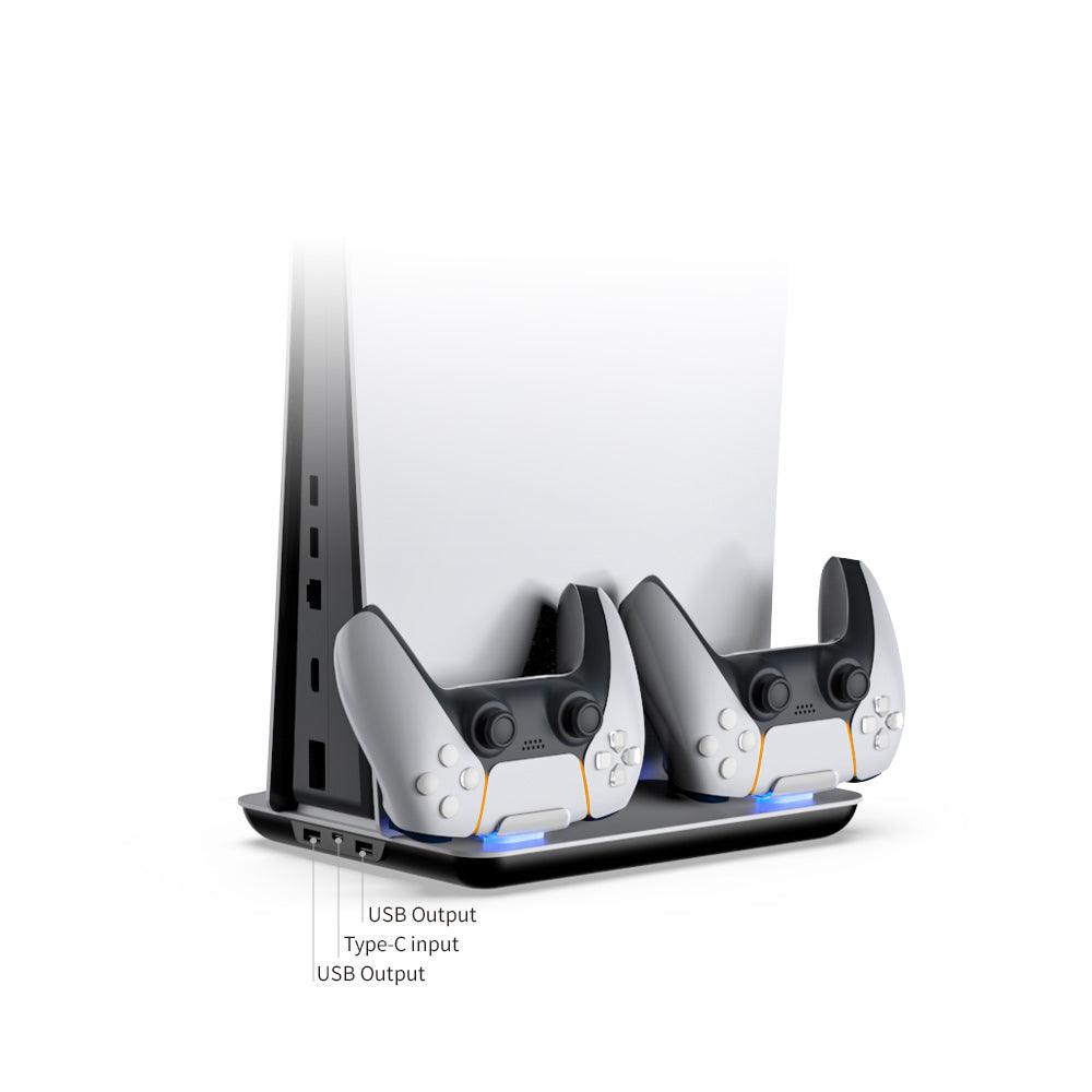 DOBE PS5 MULTIFUNCTIONAL COOLING STAND FOR P-5 (WHITE) (TP5-05102) - DataBlitz