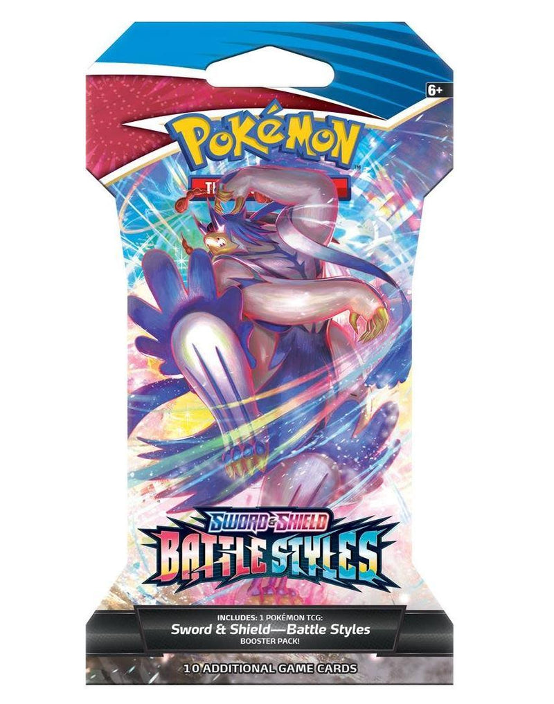 POKEMON TRADING CARD GAME SS5 SWORD & SHIELD BATTLE STYLES BOOSTER PACK (SLEEVED) (176-80819) - DataBlitz