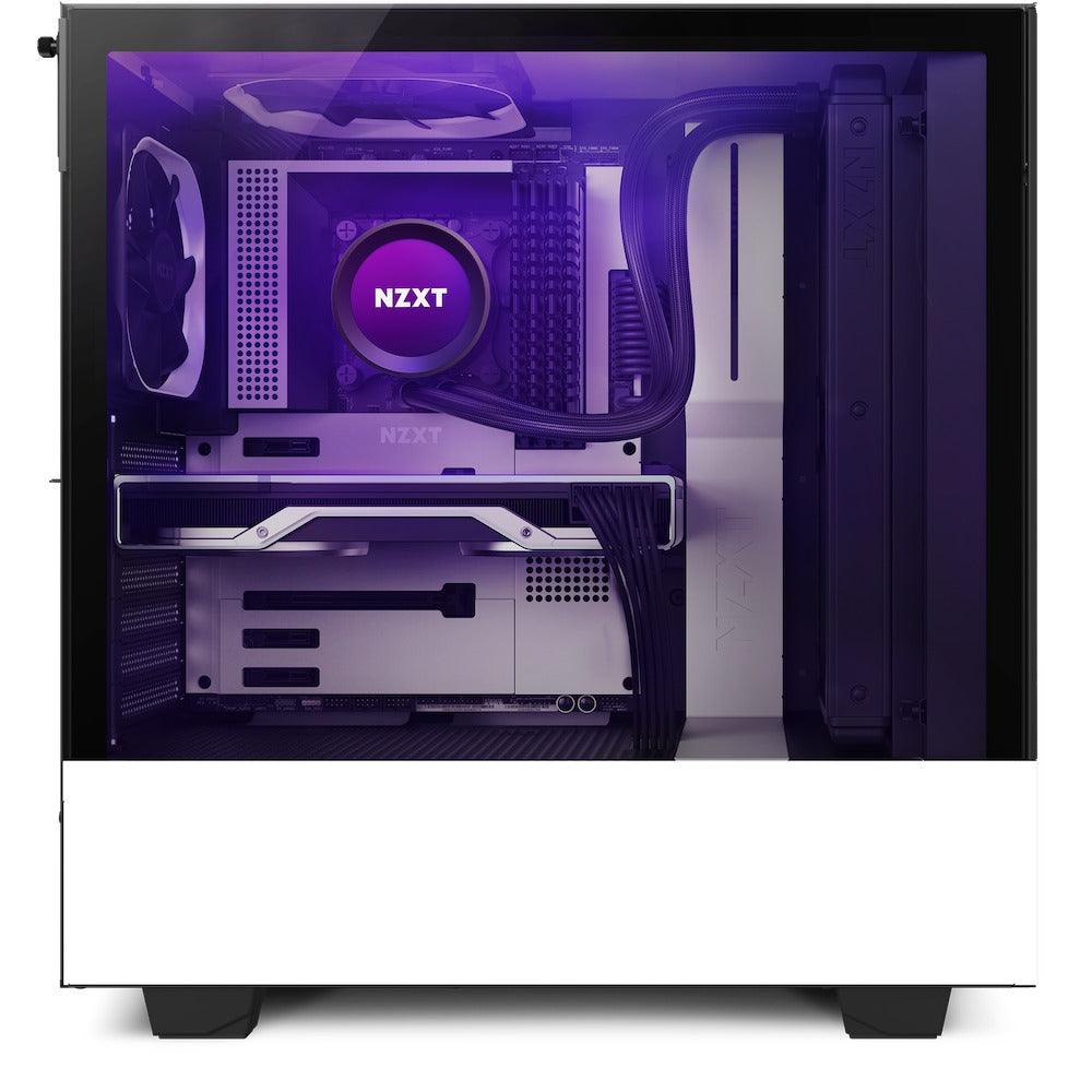 NZXT H510 Elite Premium Compact Mid-Tower ATX Case (Matte White) (CA-H510E-W1) - DataBlitz