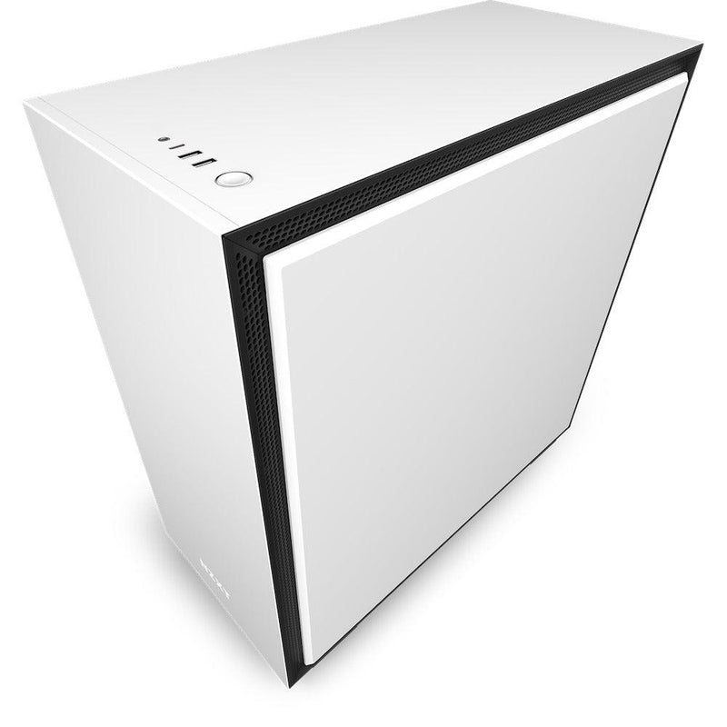 NZXT H710 Compact Mid-Tower ATX Case (Matte White) (CA-H710B-W1) - DataBlitz