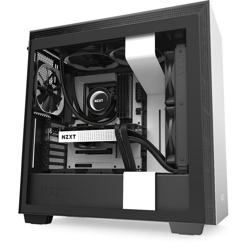 NZXT H710 Compact Mid-Tower ATX Case (Matte White) (CA-H710B-W1) - DataBlitz