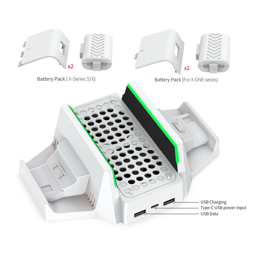 DOBE XBOX SERIES S MULTIFUNCTIONAL COOLING STAND FOR X-SERIES S (TYX-0663) - DataBlitz